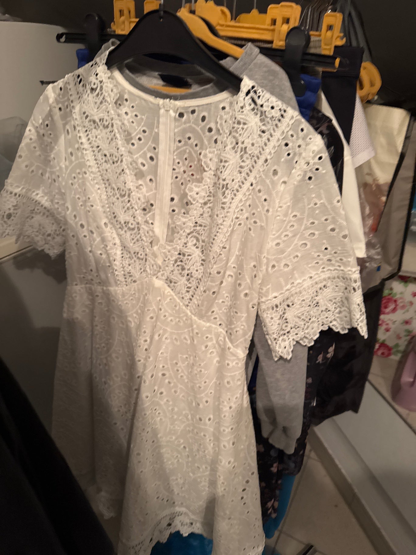 Kleid Weiß Gr.: XS