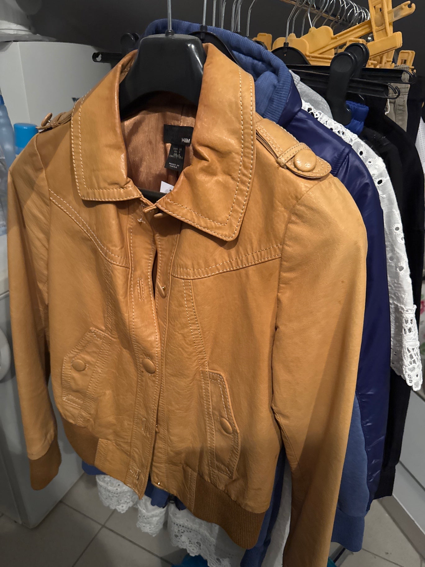 H&M Jacke Hellbraun Gr.: 38