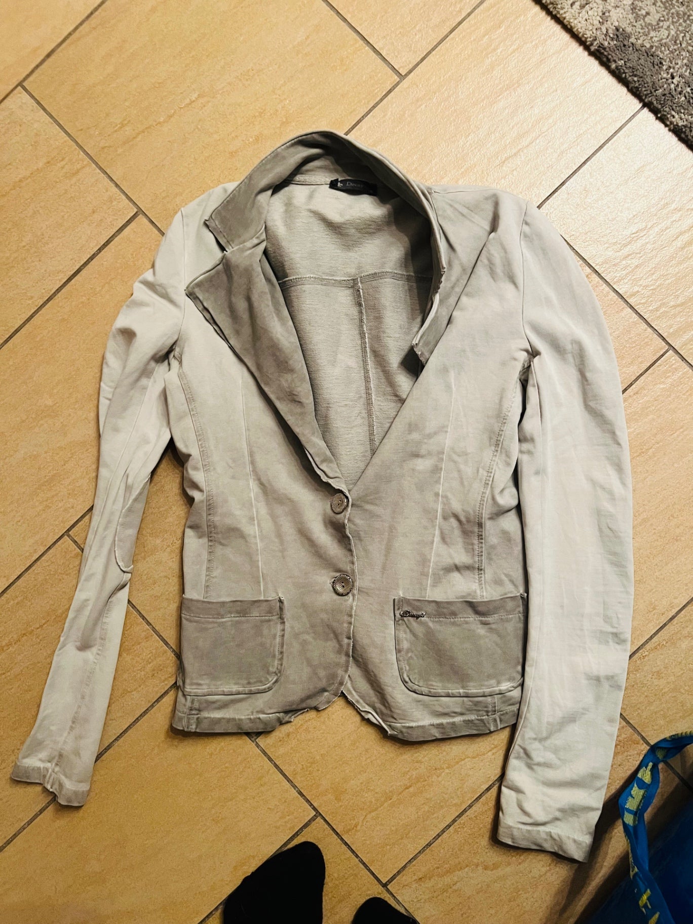 Decay Blazer Beige Grau Gr.: S