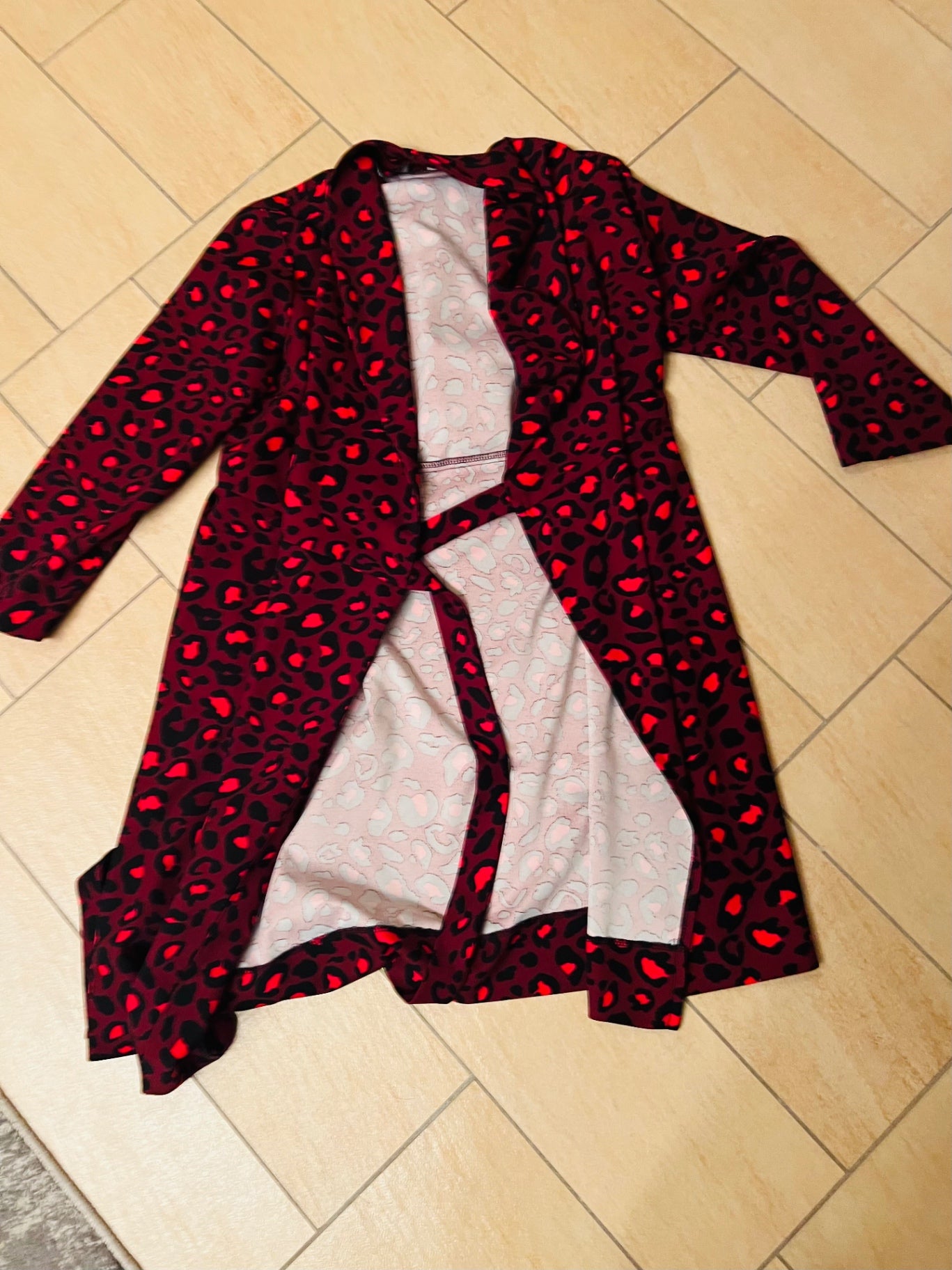 Modeatelier Rehms Wickelkleid Rot Gr.: L