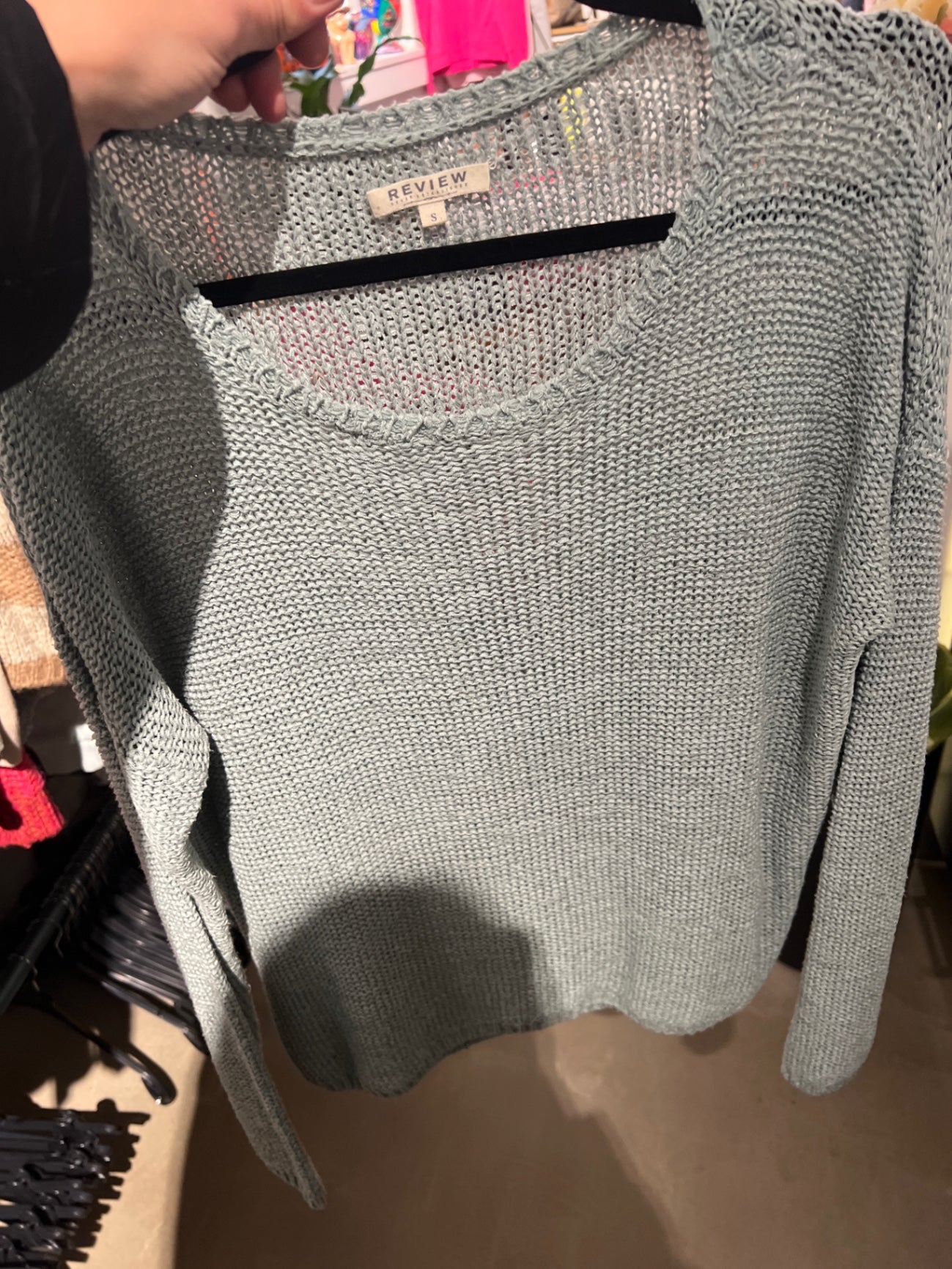 Review Pullover Grün Gr.: S