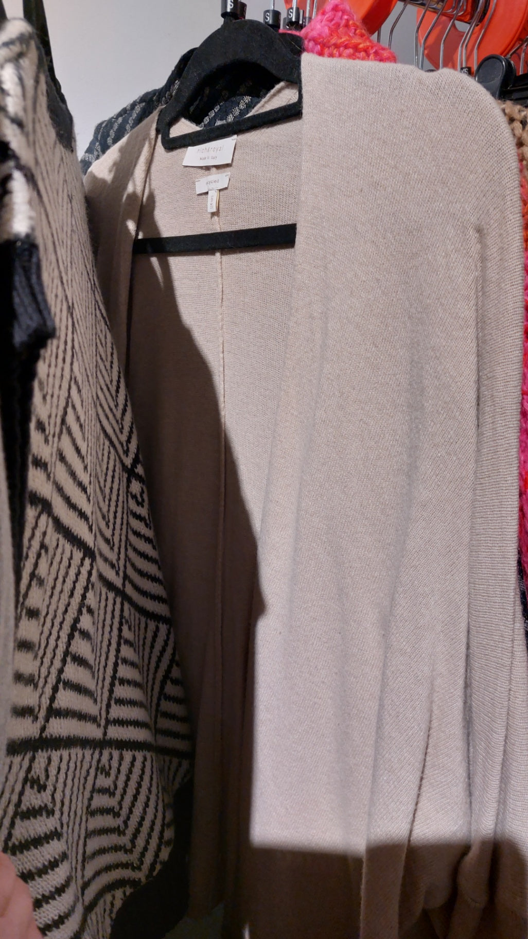 Rich & Royal Cardigan Beige Gebrauchssp.  Gr.: S