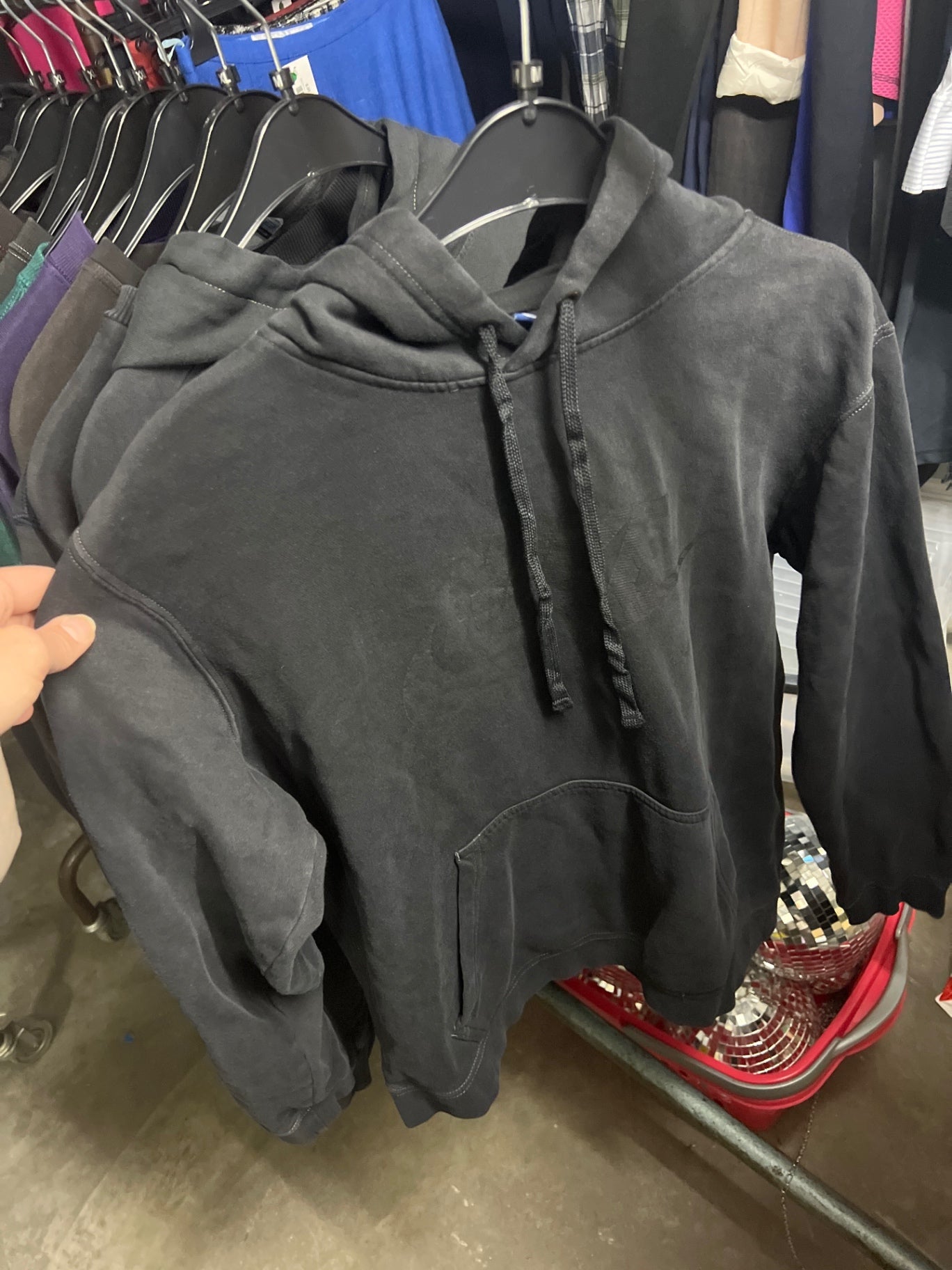 Nike Hoodie Schwarz Gr.: M