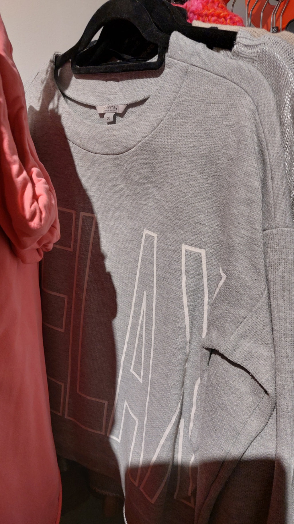 comma Sweatshirt Grau Gr.: S
