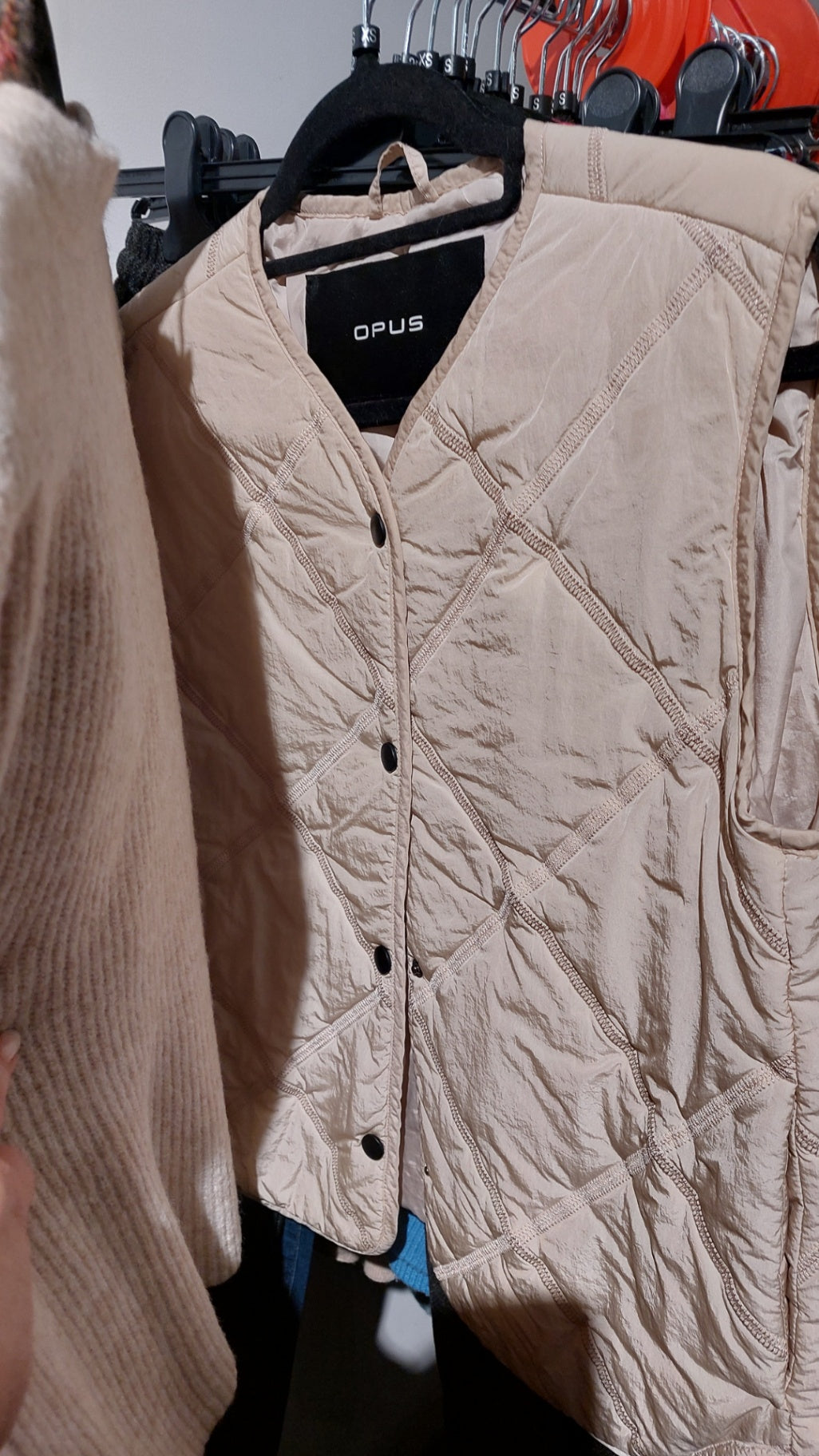 OPUS Weste Beige Gr.: XS