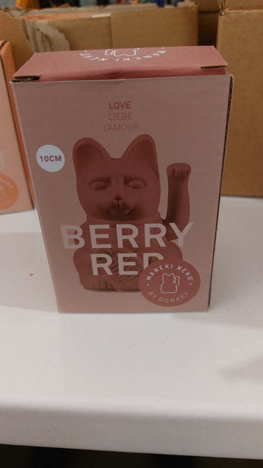 Donkey Winkekatze Berry Red Gr.: 10cm