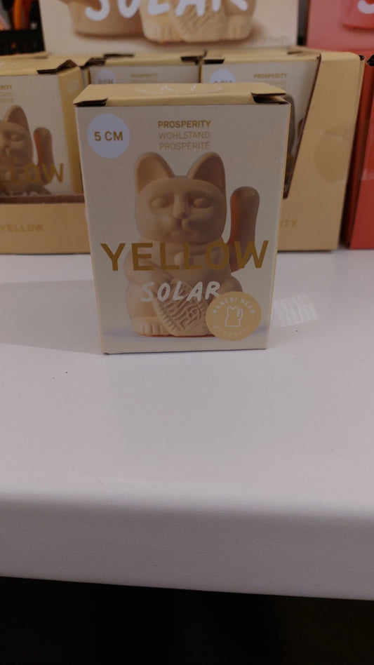 Donkey Winkekatze Yellow Solar Gr.: 5cm