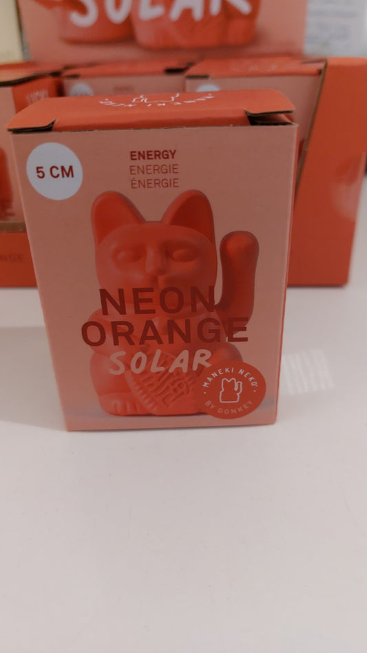 Donkey Winkekatze Neon Orange Solar Gr.: 5cm