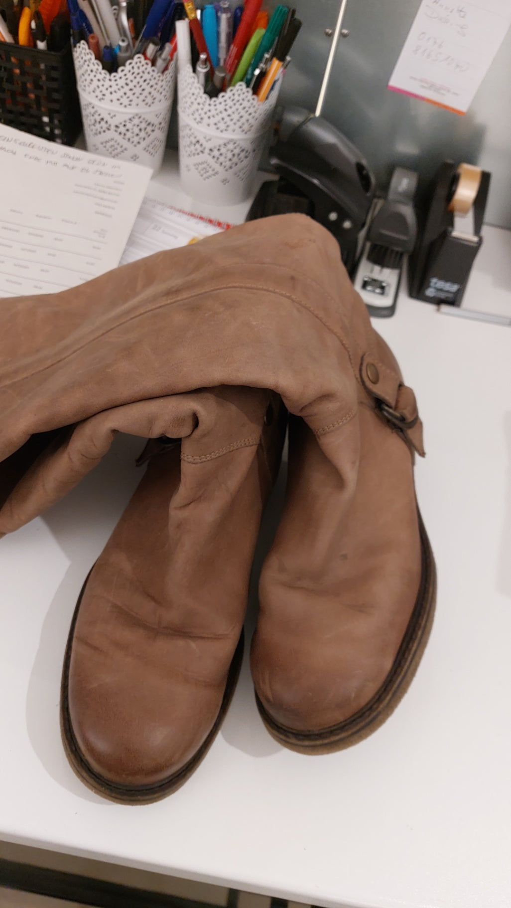 Stiefel Braun Gr.: 38