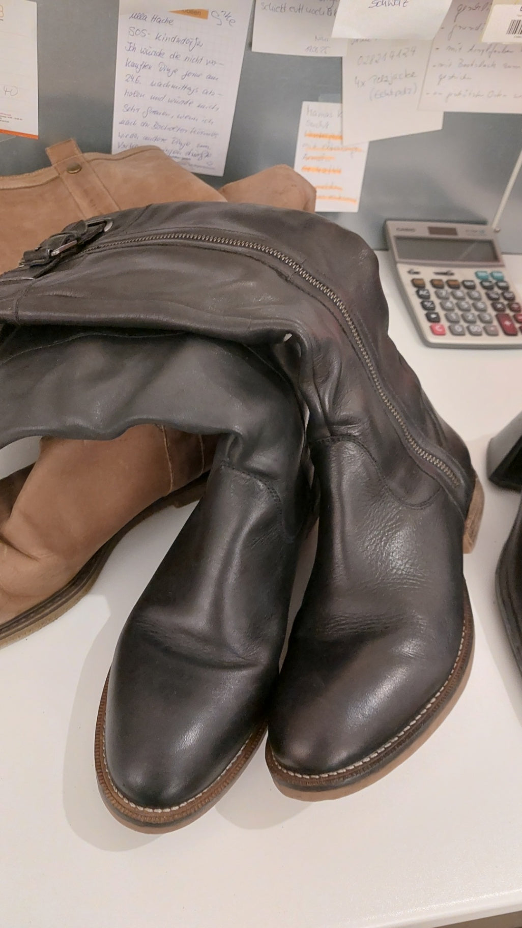 Stiefel Schwarz Gr.: 38