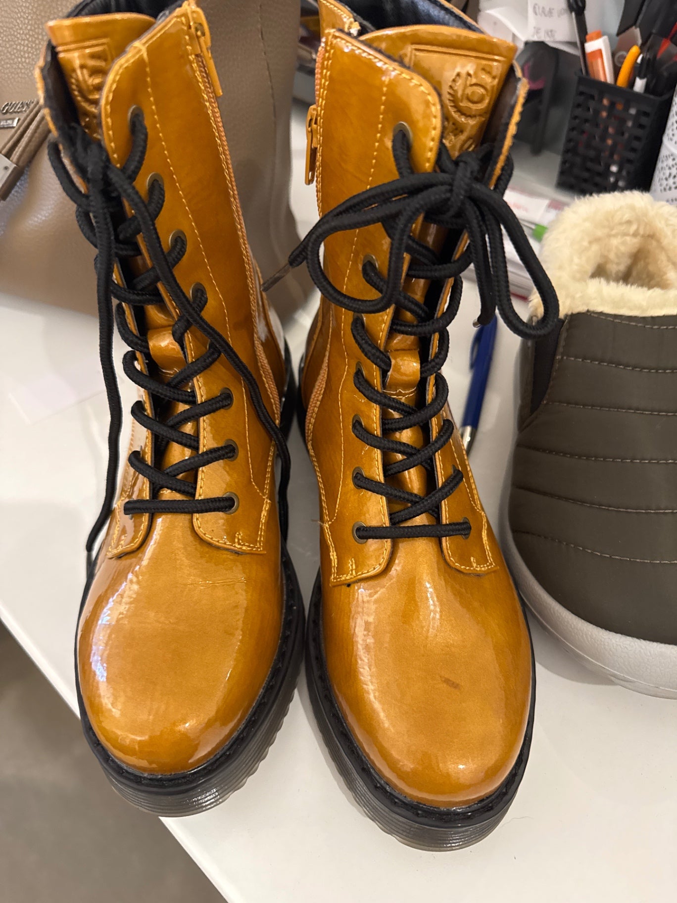 Bugatti Stiefel Ocker Gr.: 38