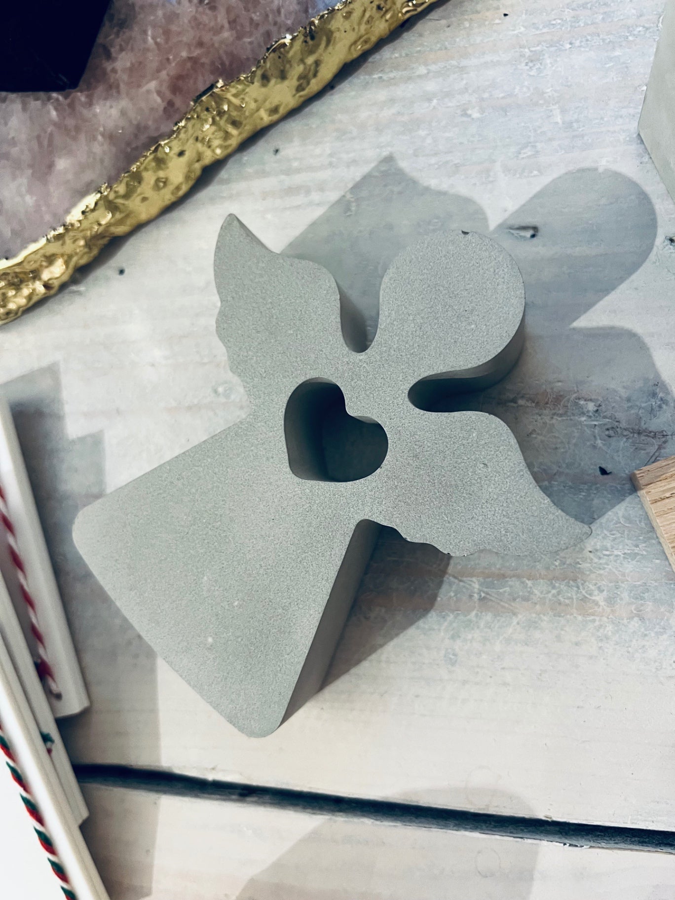 EINZELSTÜCK Engel groß Beton 