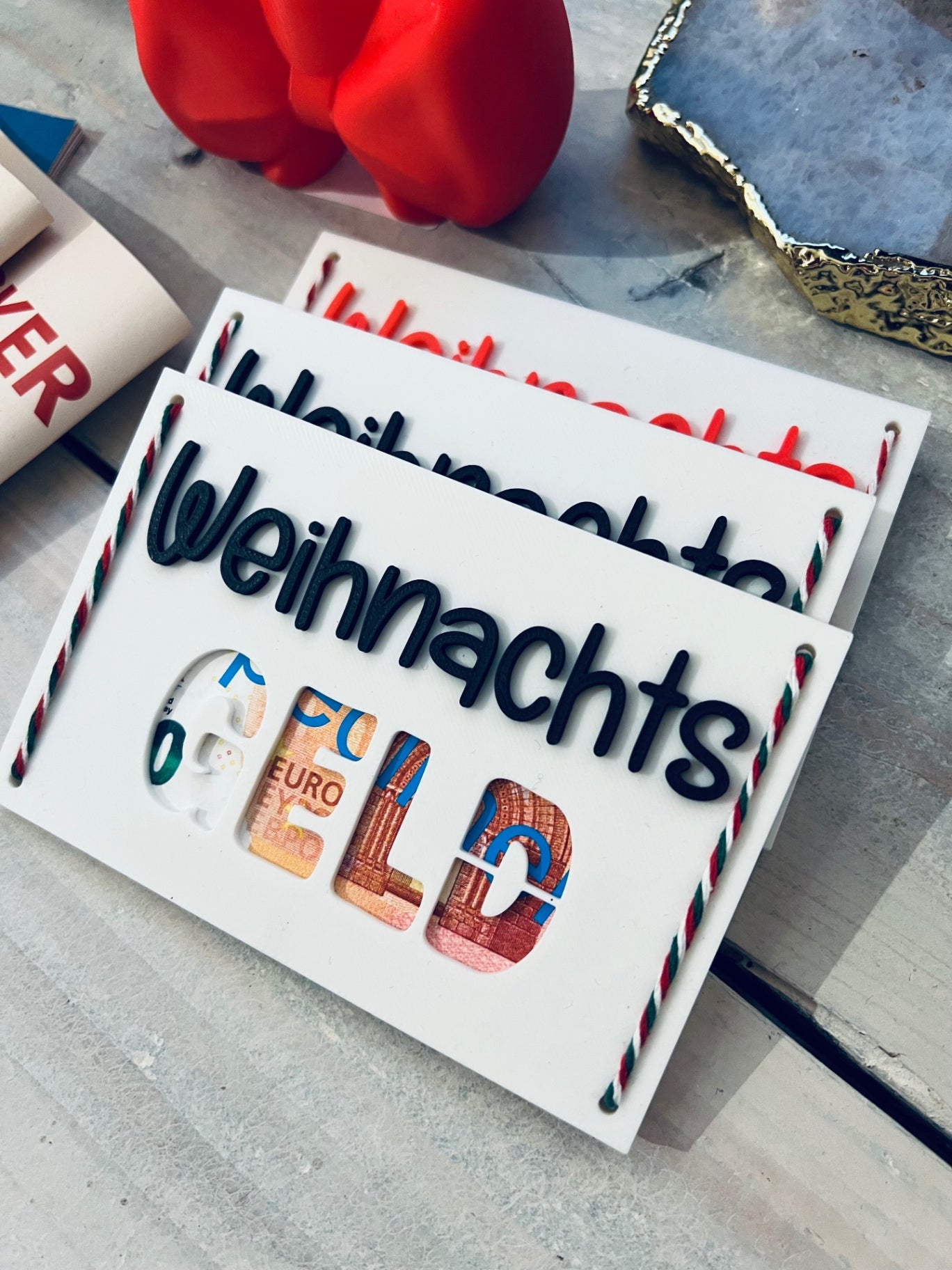 EINZELSTÜCK Weihnachtsgeld 3D 