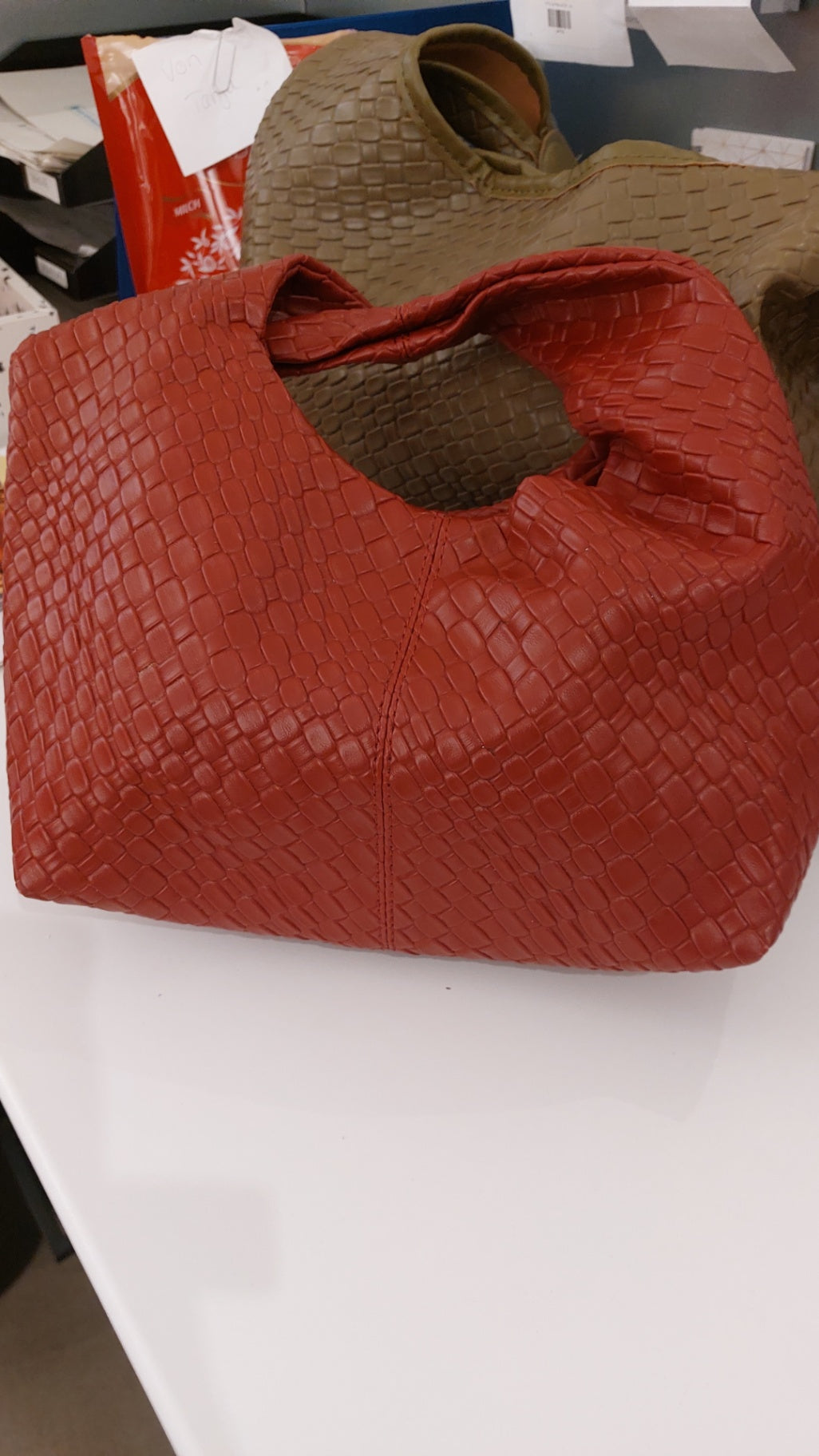 Handtasche Rot 