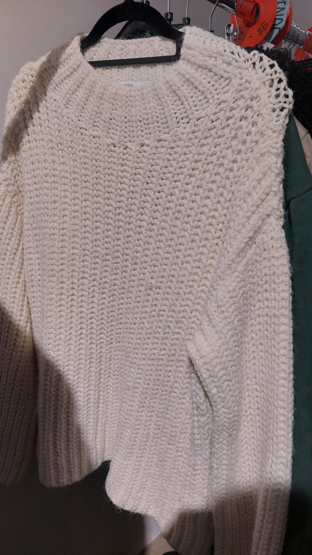 Bershka Pullover Beige Gr.: L