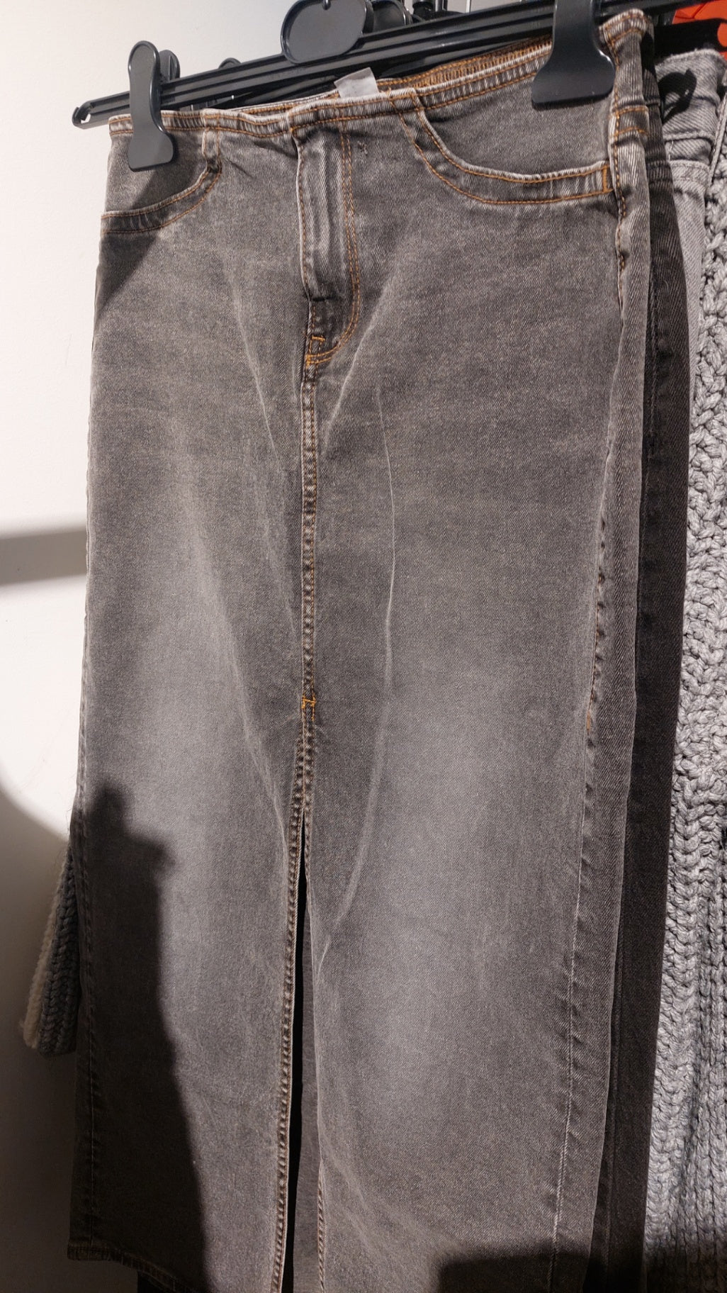 DIVIDED Jeansrock Grau Gr.: S