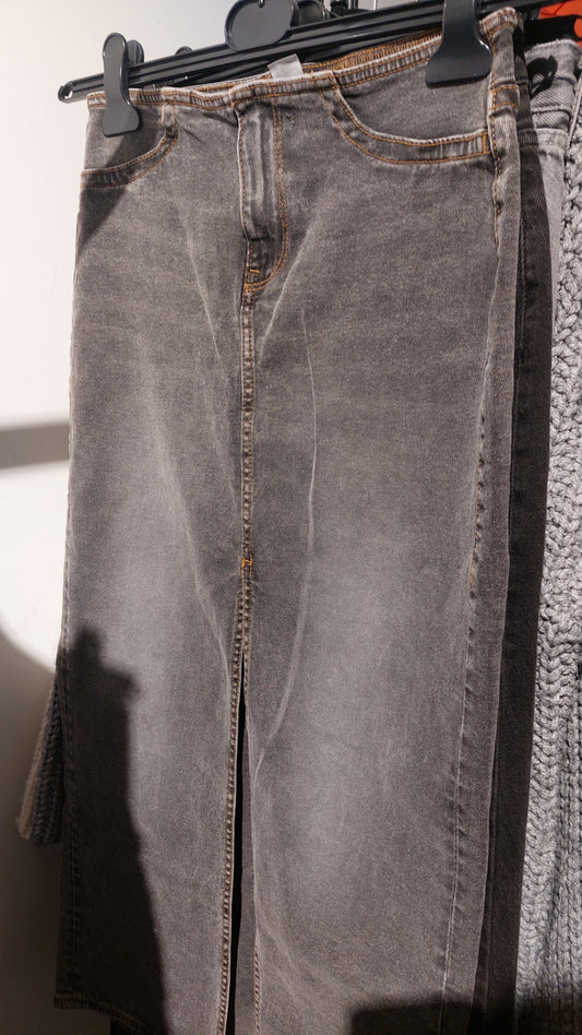 DIVIDED Jeansrock Grau Gr.: S