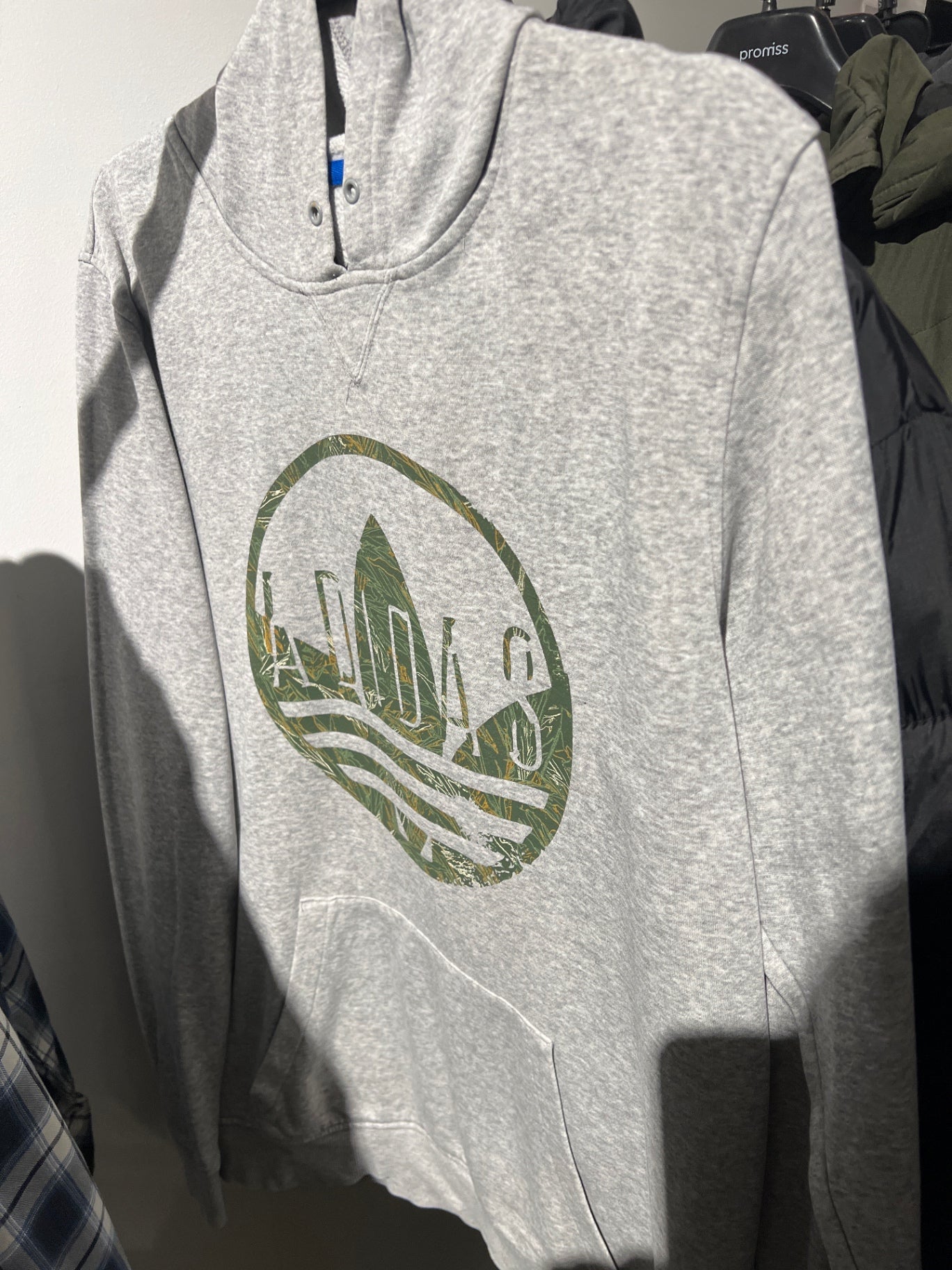Adidas Hoodie Grau Gr.: M
