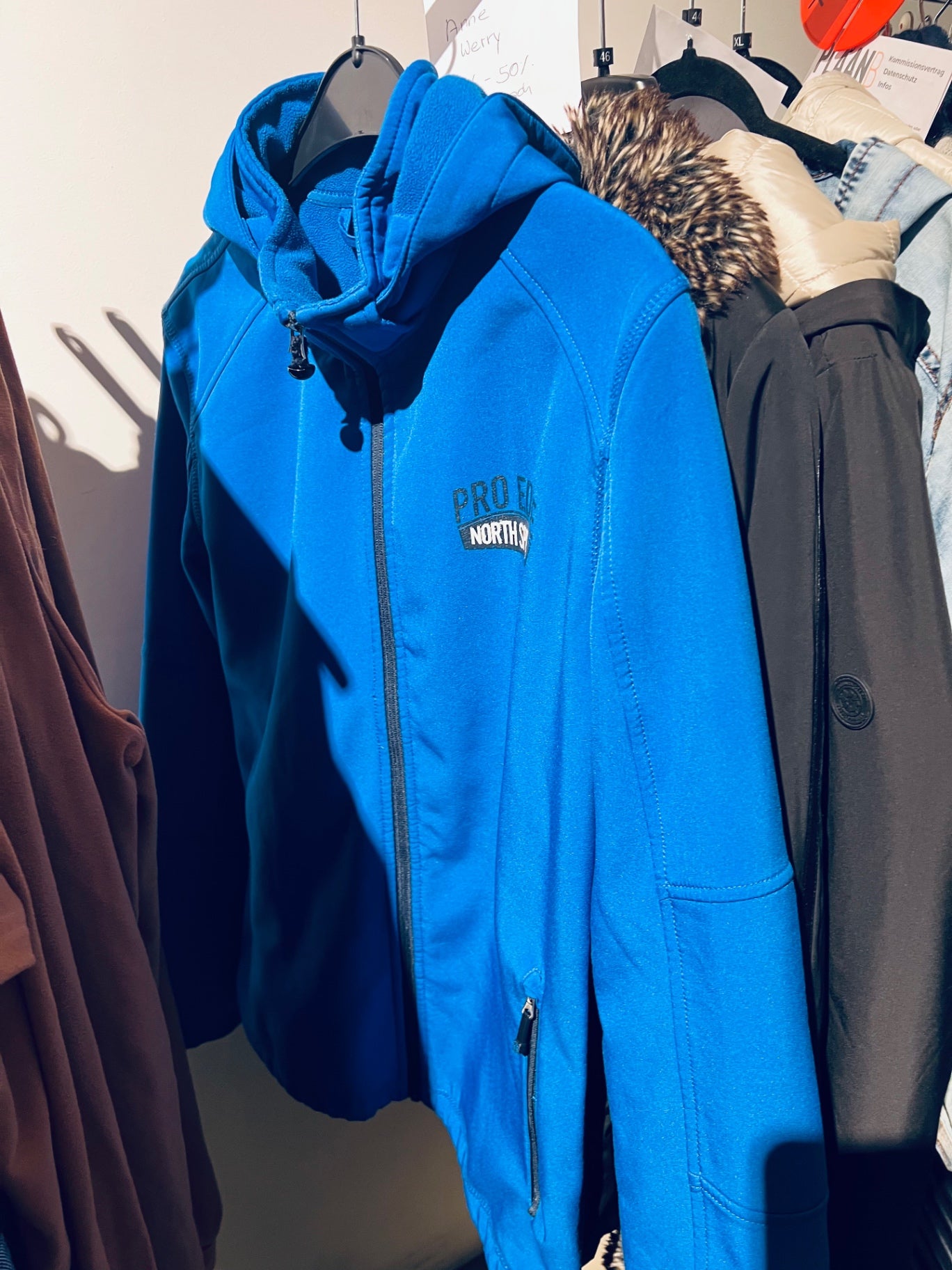 North Shore Jacke Blau Gr.: M