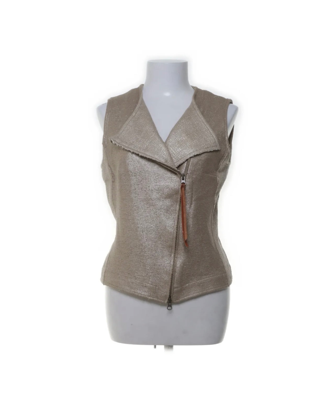 Julia June Weste Beige Gr.: M