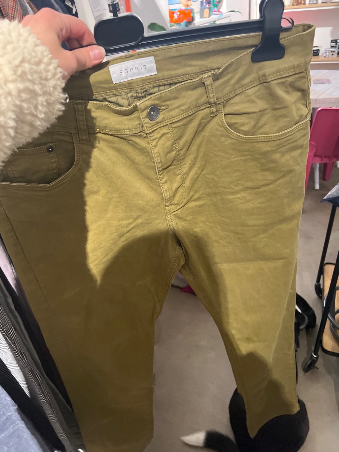 Esprit Jeans Olivgrün Gr.: 34