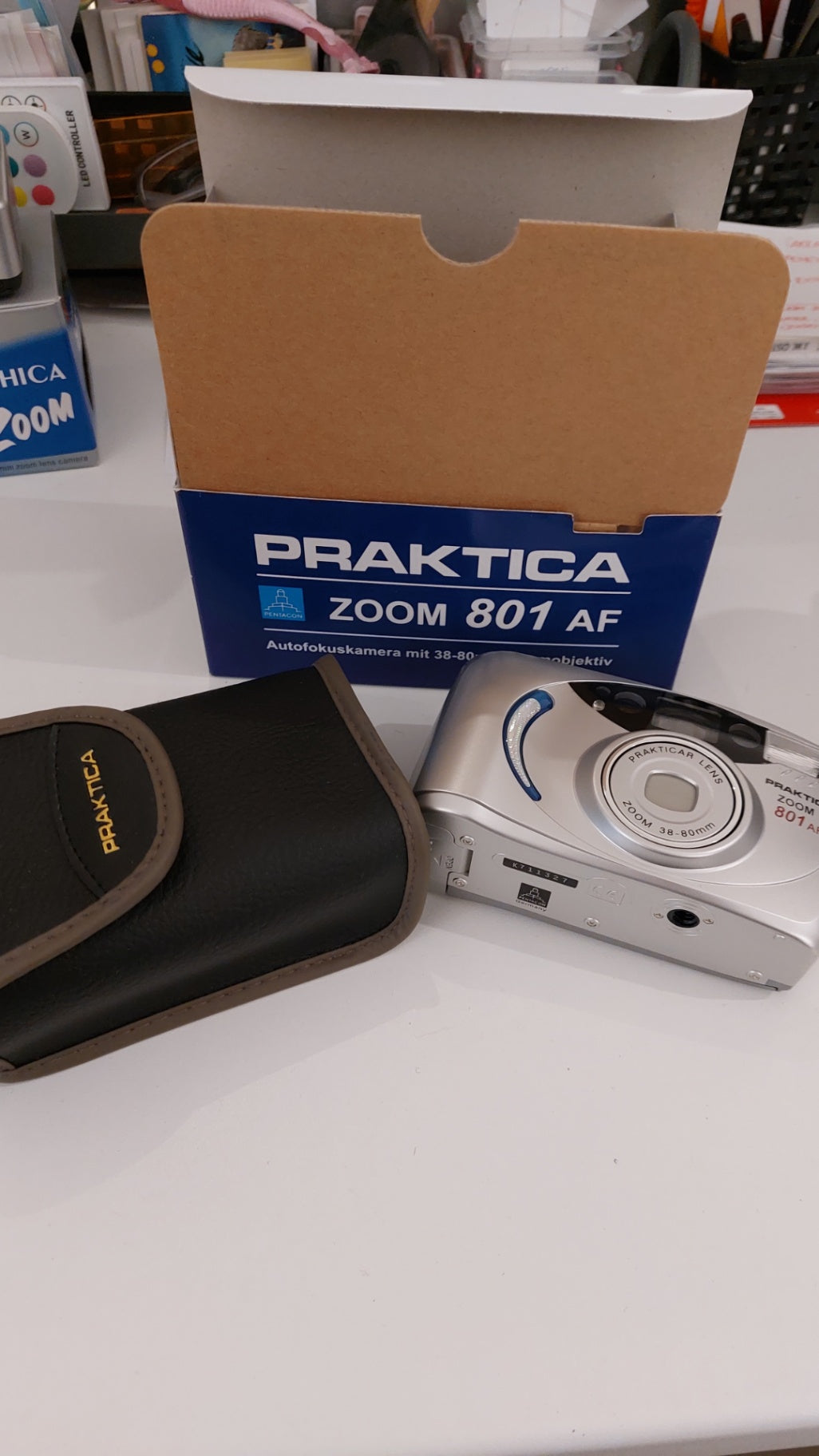 Praktica Kamera Silber