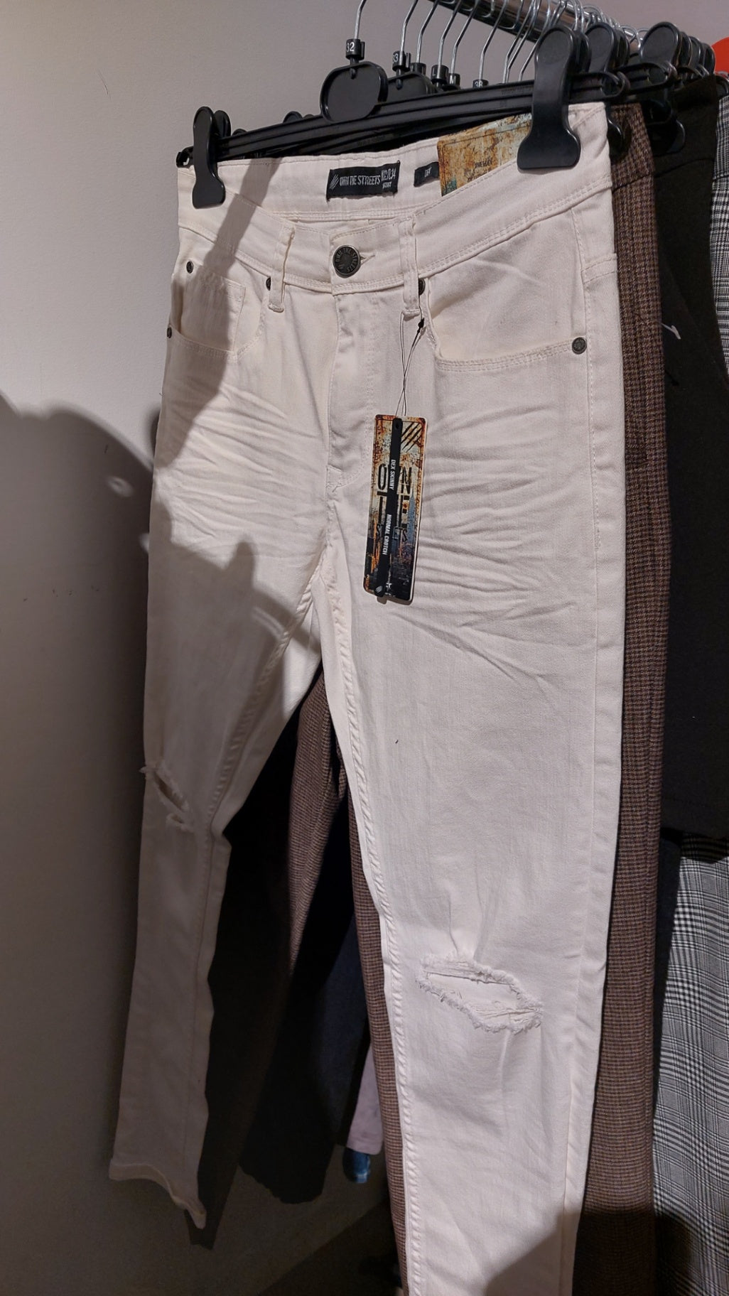 Own the Streets Jeans Creme Gr.: 32/34