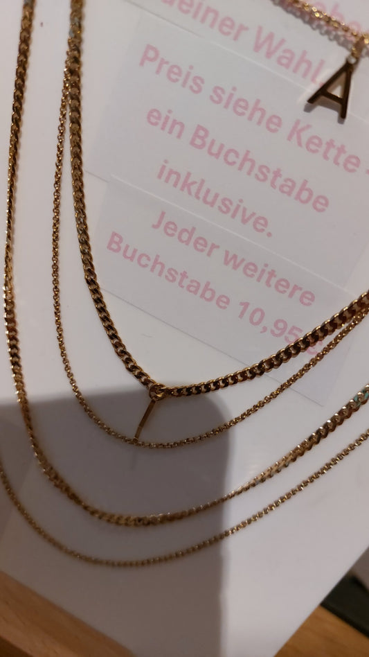 Spring Blossom Core Kette Buchstaben