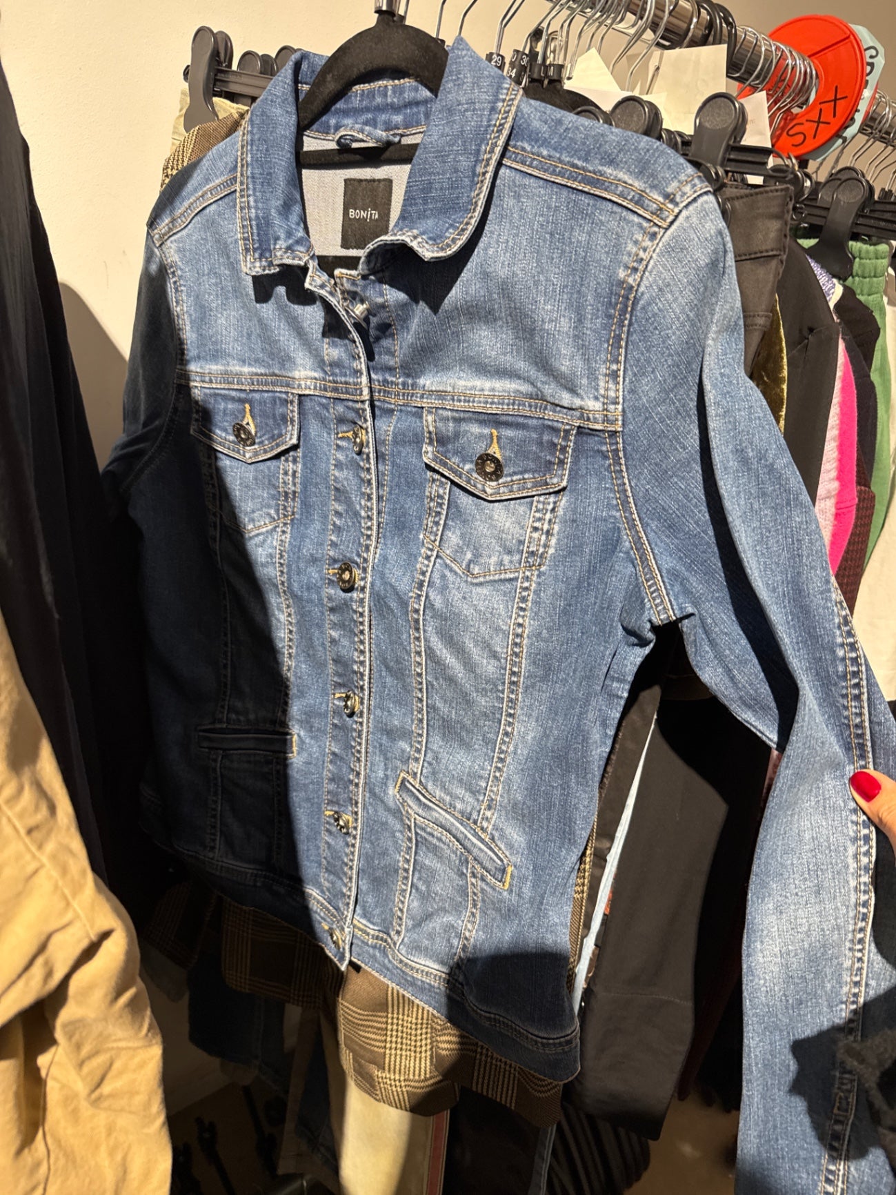 BONITA Jeansjacke Blau Gr.: M