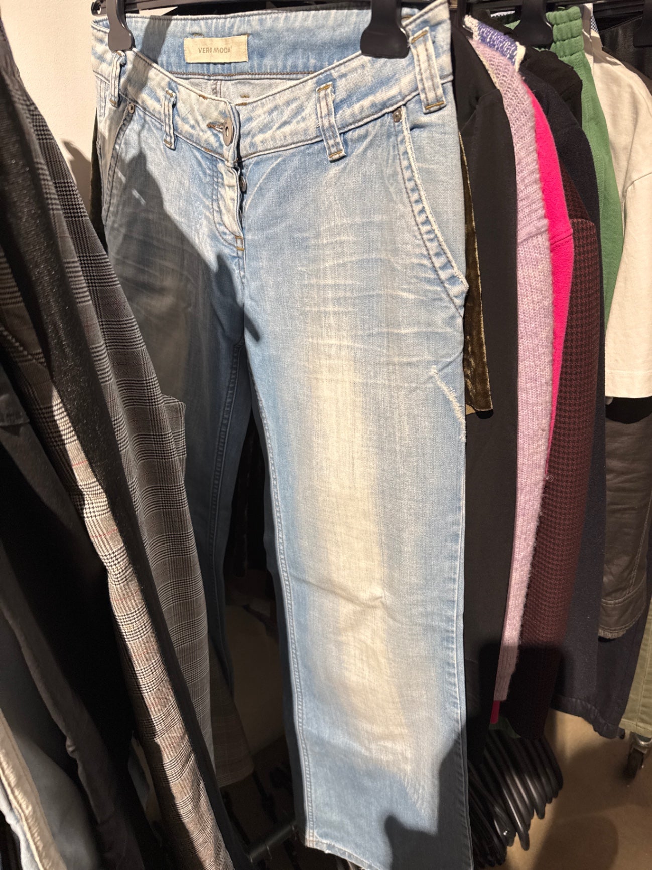 VERO MODA Jeans Hellblau Gr.: 30/34