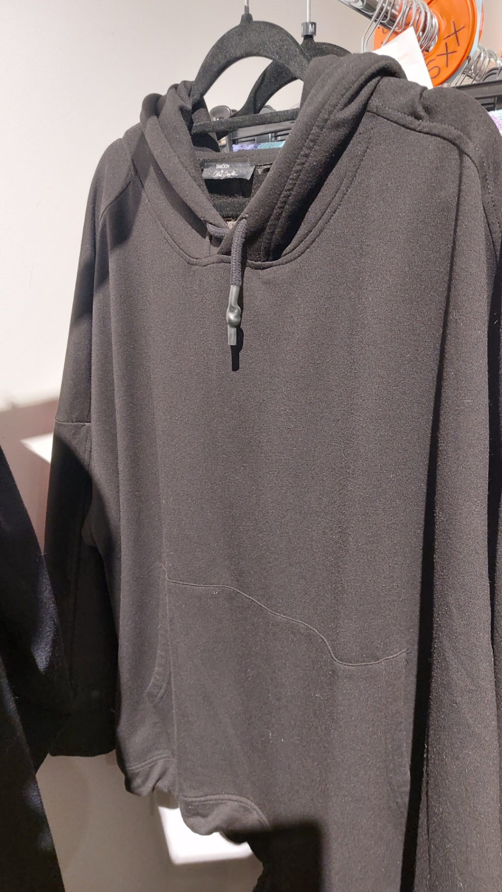 SAMOON Hoodie Schwarz Gr.: XXXL