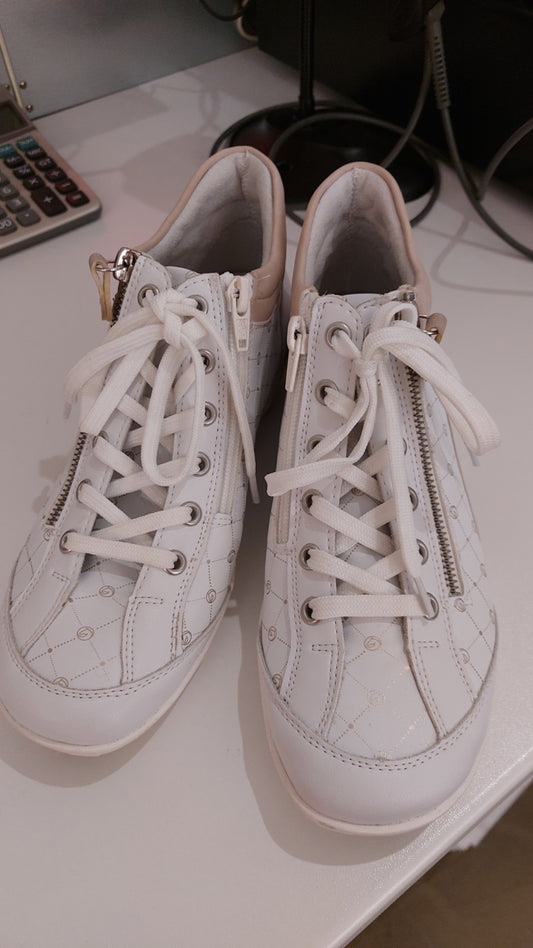 Remonte Schuhe Weiß/Rosegold Gr.: 39