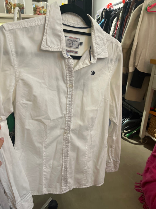 ARQUEONAUTAS Hemd Weiß Gr.: M