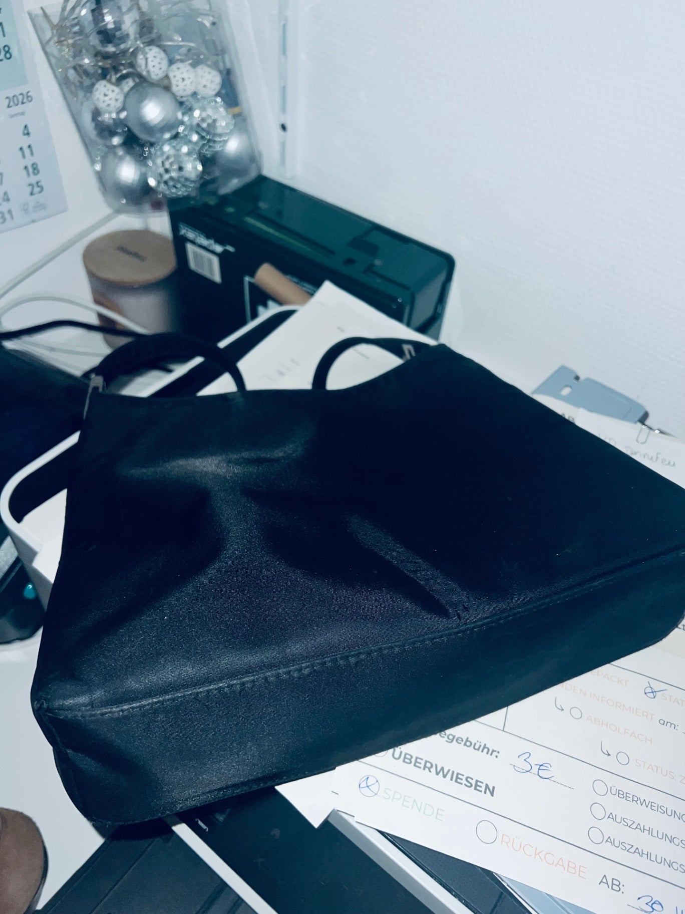 Tasche Schwarz 