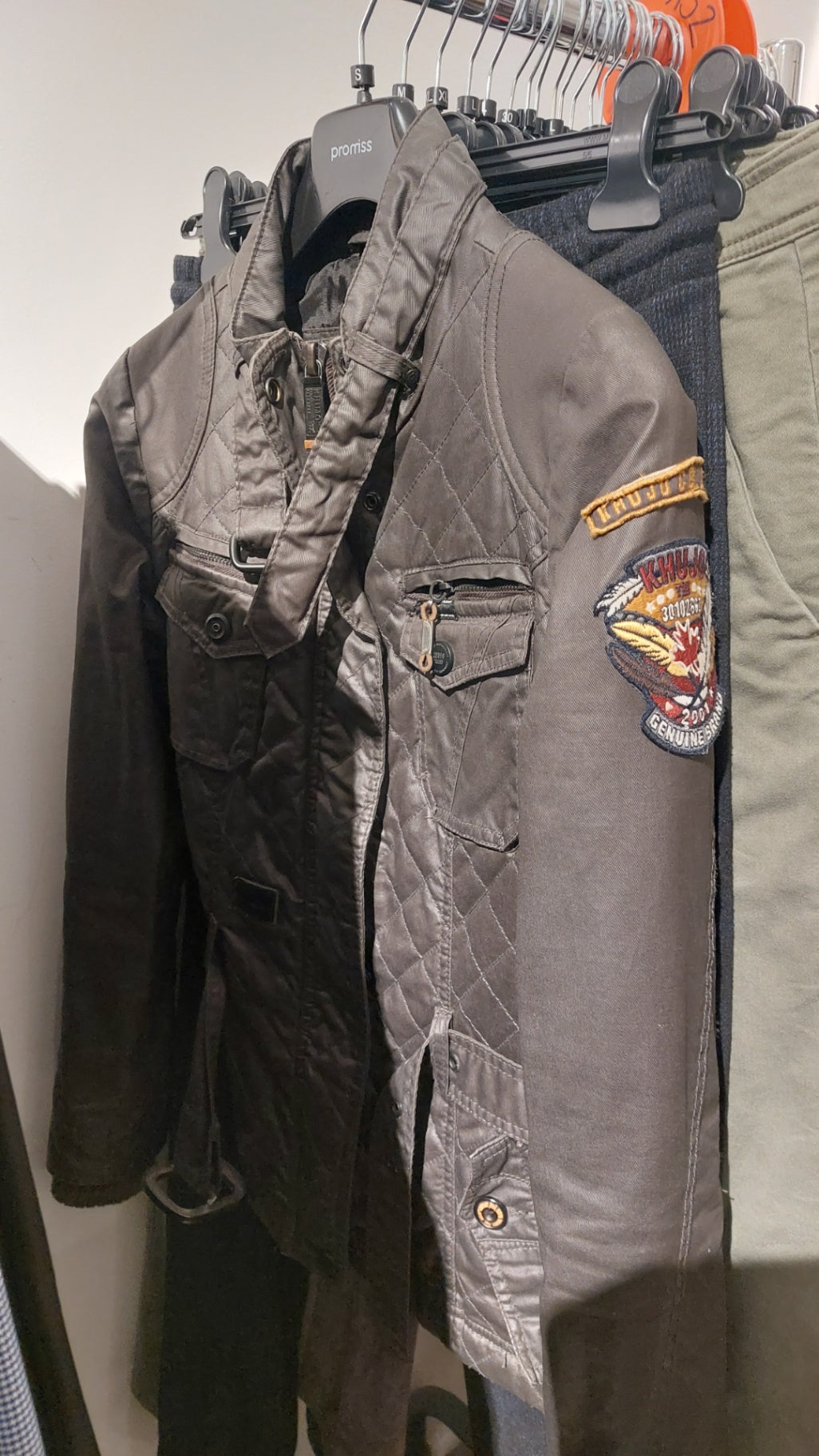 Khujo Jacke Grau Gr.: S