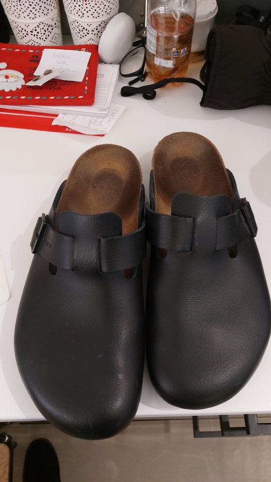 Birkenstock Pantoletten Schwarz Gr.: 47