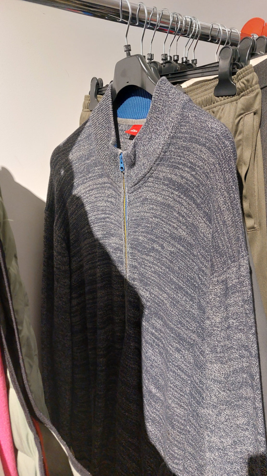 S.Oliver Strickjacke Blau Gr.: 5XL