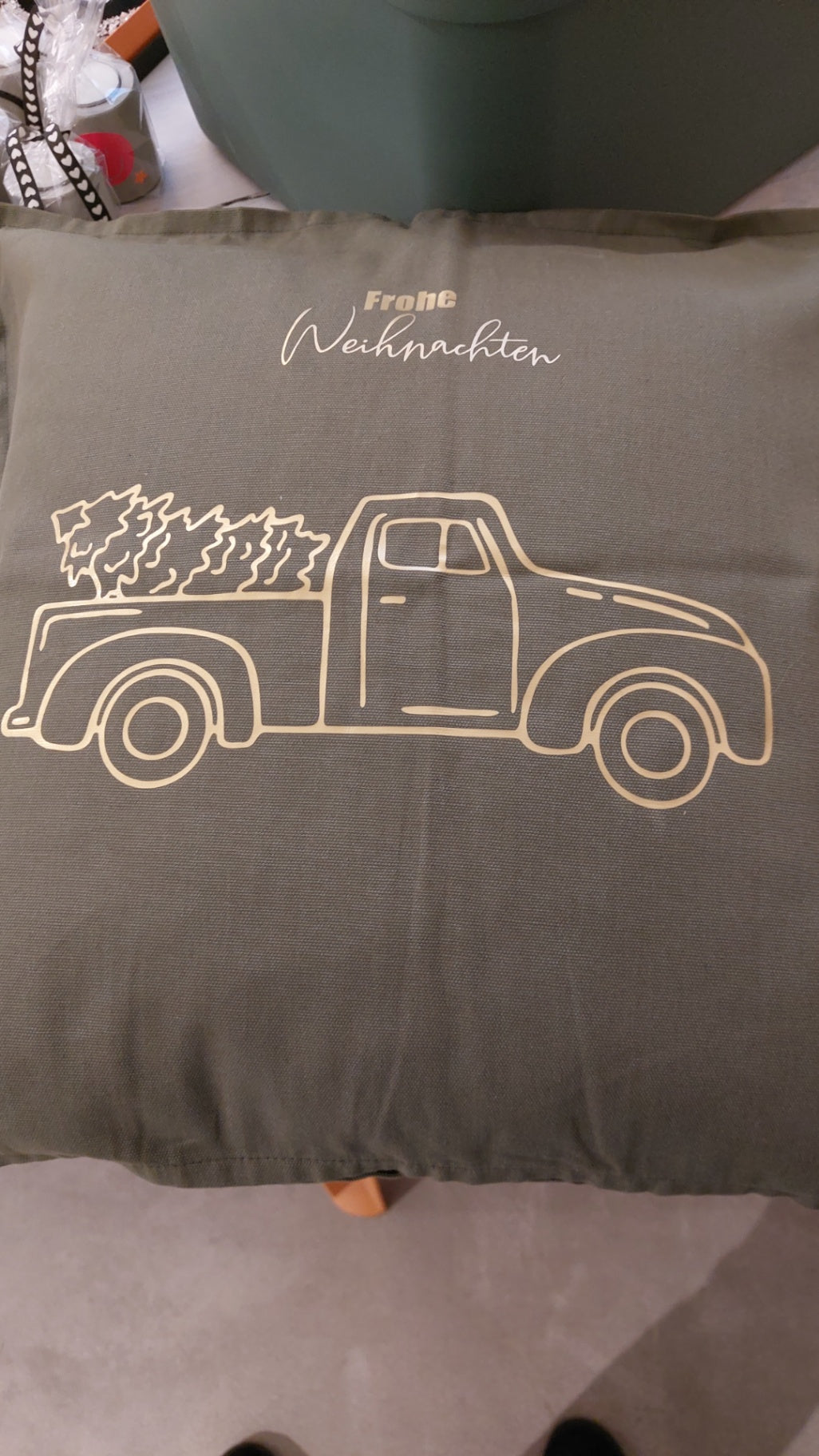 kl. Glückswerkstatt Kissen mit Inlett