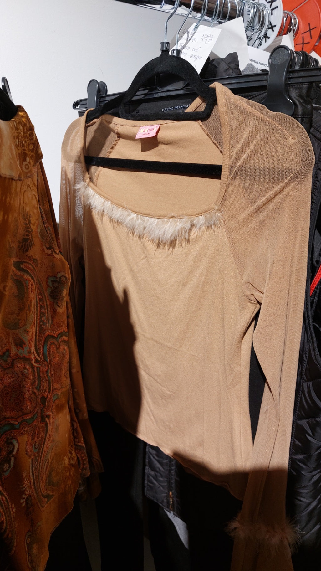 Madonna Bluse Beige Gr.: M