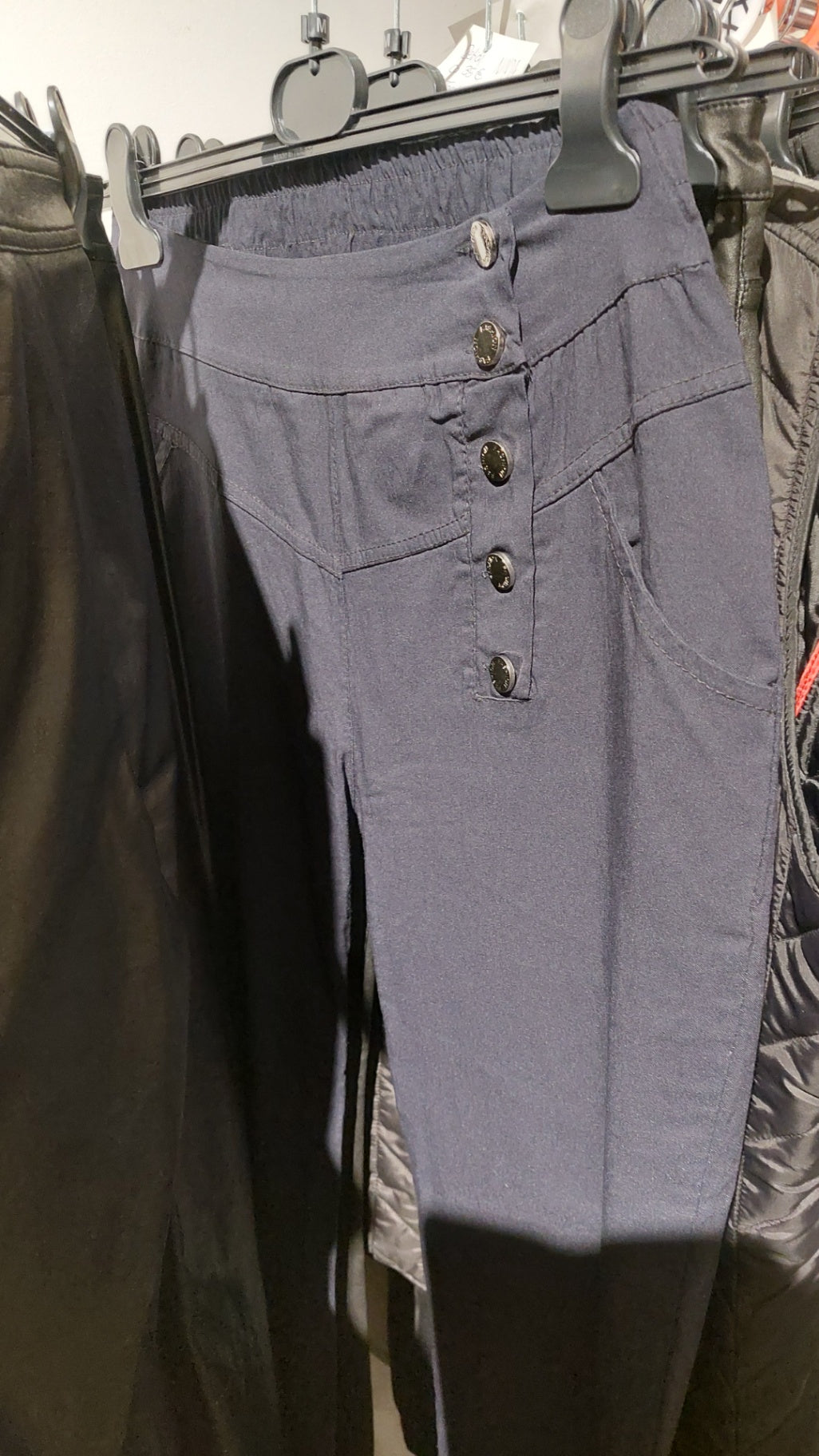 Made in Italy Hose Dunkelblau Gr.: M