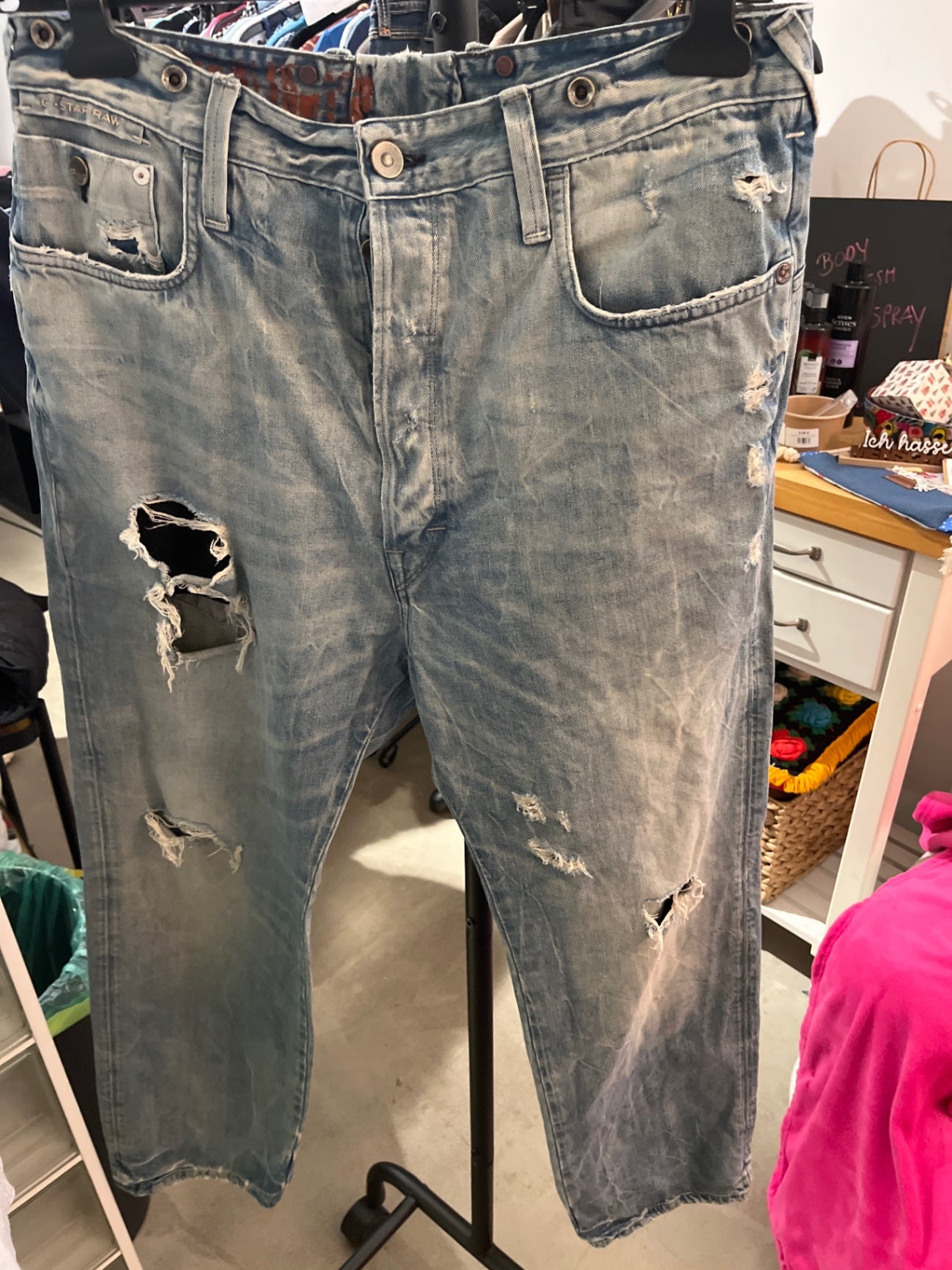 G Star Raw Jeans Blau Gr.: 34