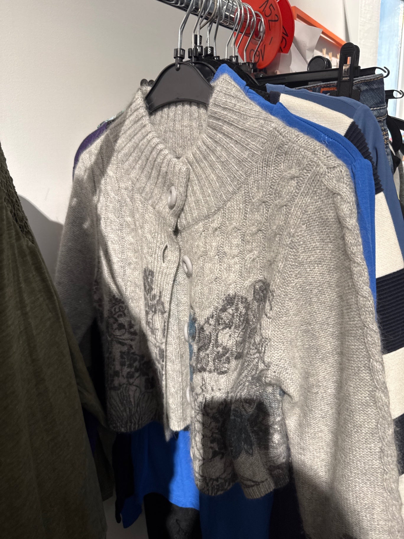 Passport Cardigan Grau Gr.: 40 ANGORA