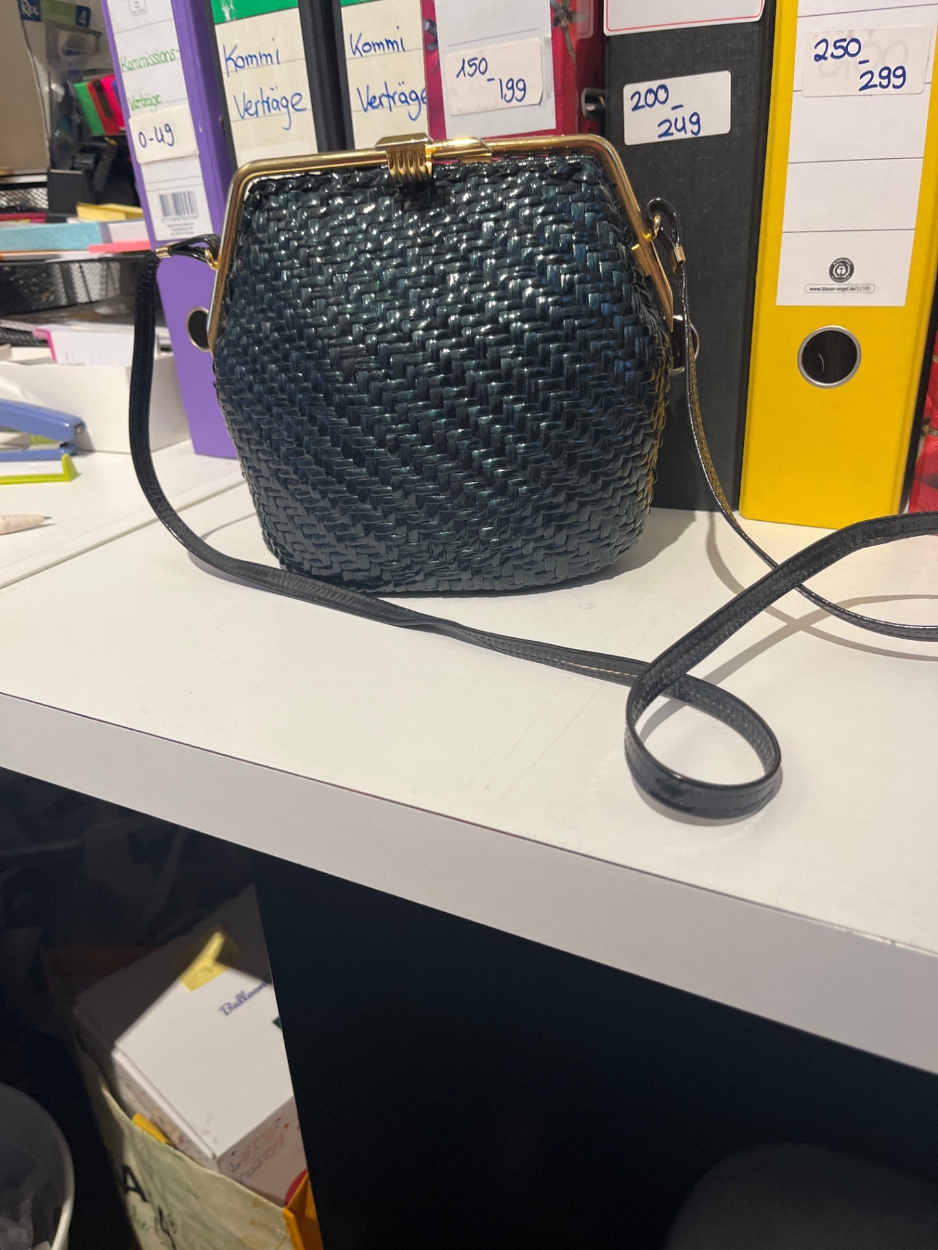 Rodo Tasche Dunkelblau Gold