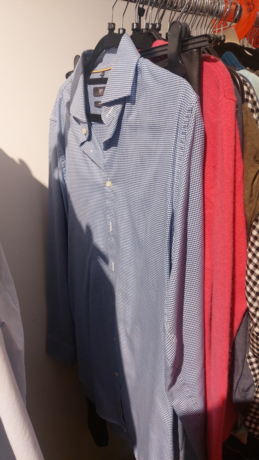 Jake*s Hemd Blau und Weiß Gr.: M