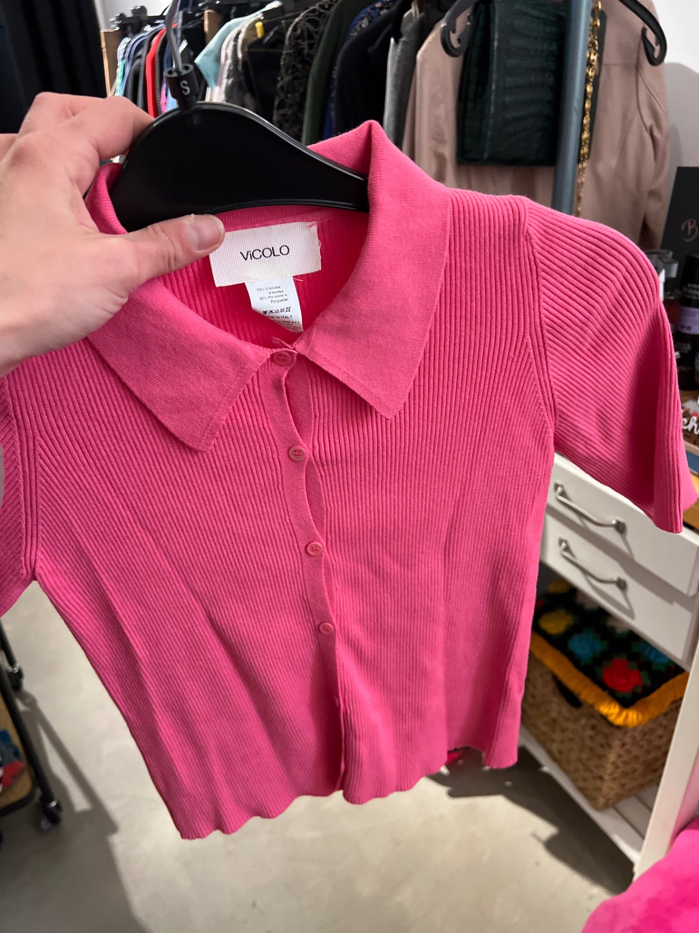 Vicolo Jäckchen Rosa Gr.: S