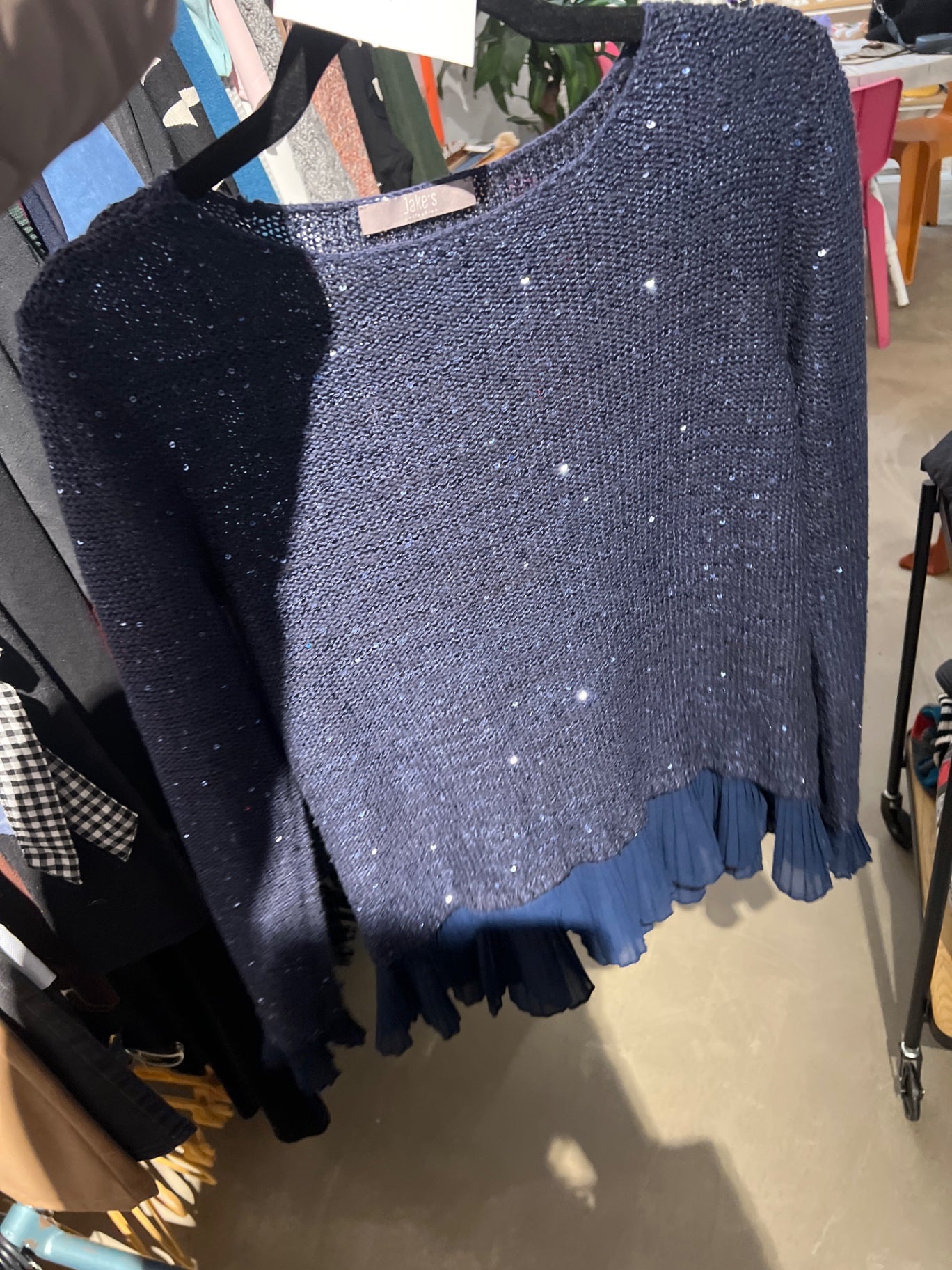 Jake's Pullover Dunkelblau Gr.: M