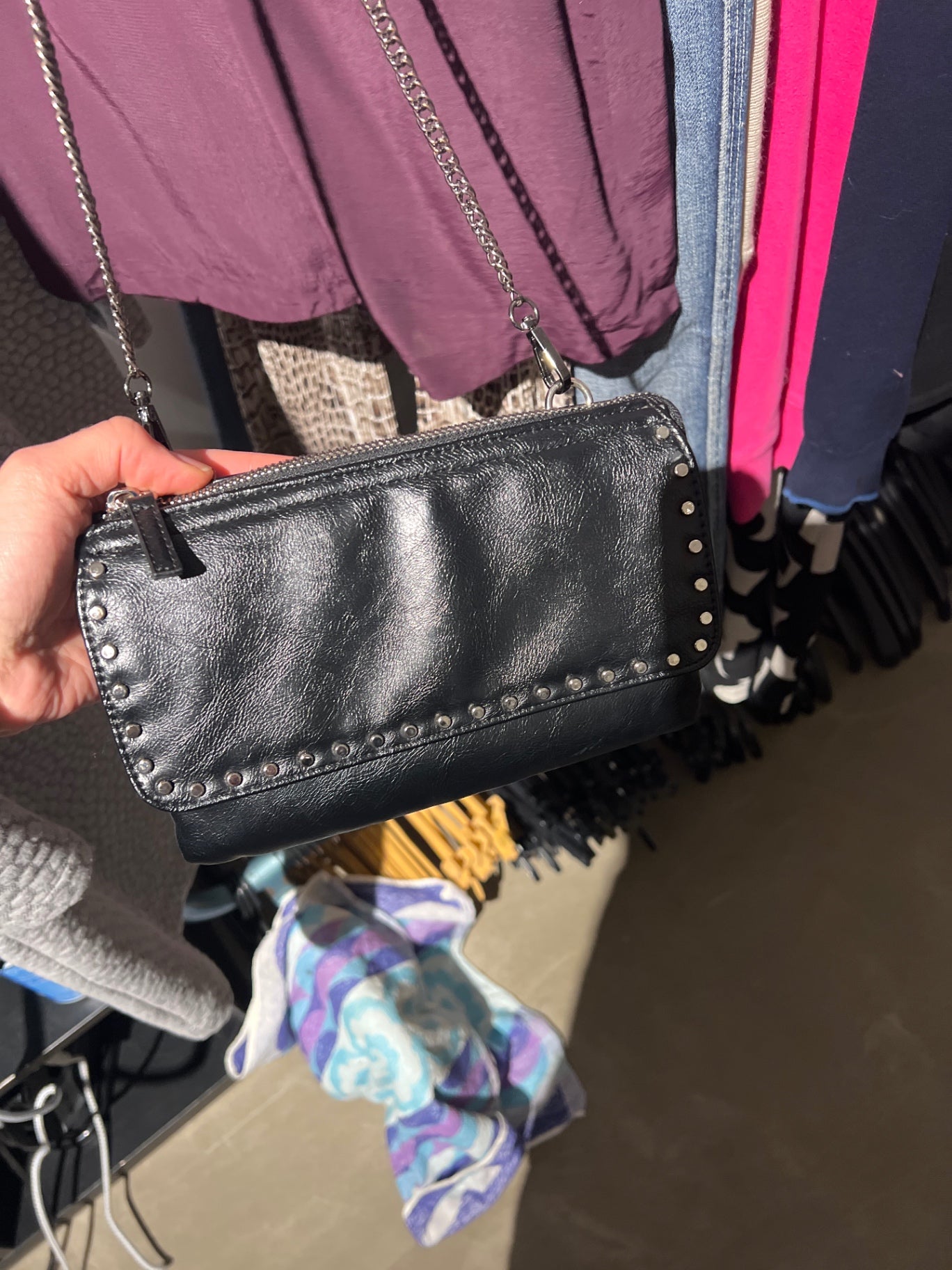 Pull & Bear Tasche Schwarz 