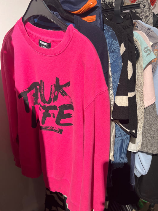 TRUKFIT Pullover Pink Gr.: L