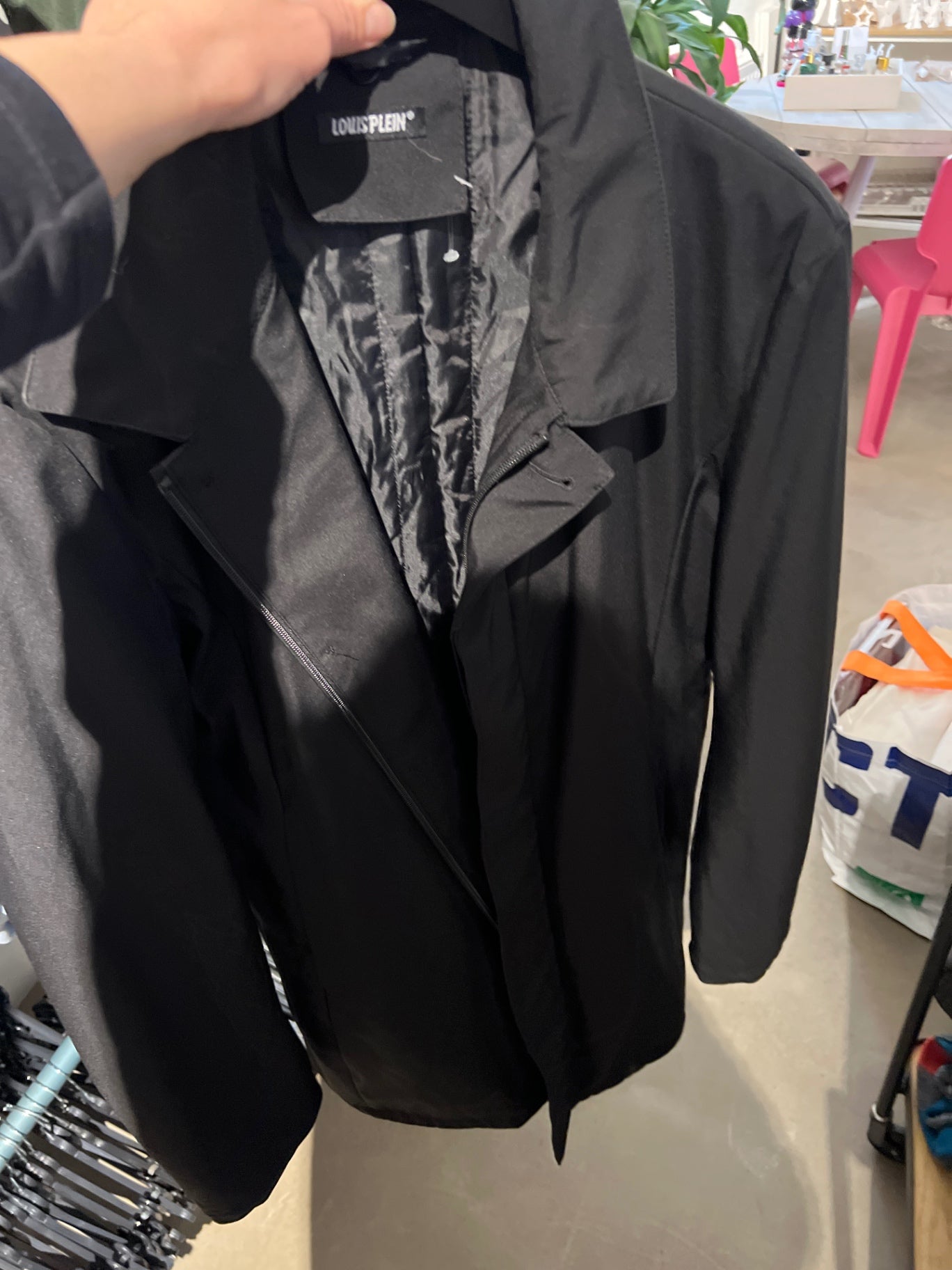 LOUIS PLEIN Jacke Schwarz Gr.: XXXL