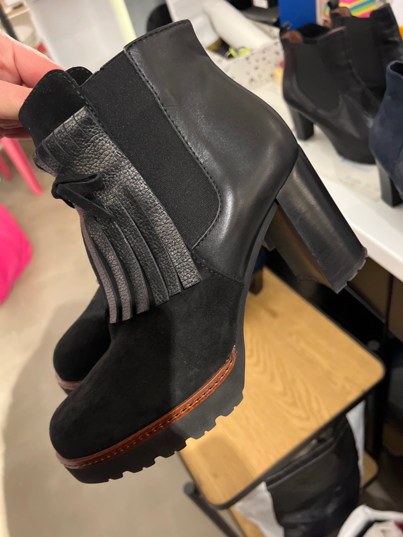 NEU Gadea Stiefeletten Schwarz Gr.: 39